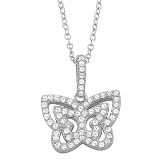 CUBIC ZIRCONIA NECKLACE PHOENIX JAYY 'CLASSIC SUNRAY' RHODIUM PLATED CUBIC ZIRCONIA NECKLACE PHOENIX JAYY 'CLASSIC SUNRAY' RHODIUM PLATED
